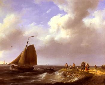 約翰內斯 赫曼努斯 庫庫尅 A fresh Breeze Off The Dutch Coast 約翰內斯 赫曼努斯 庫庫尅 A fresh Breeze Off The Dutch Coast